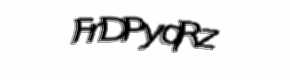 Security check image, please type the characters shown
